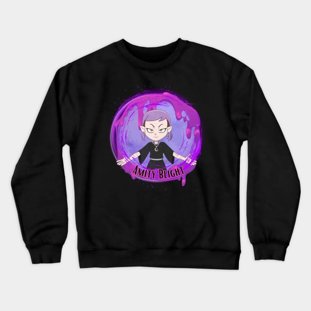 Amity Blight Crewneck Sweatshirt by Ragnariley